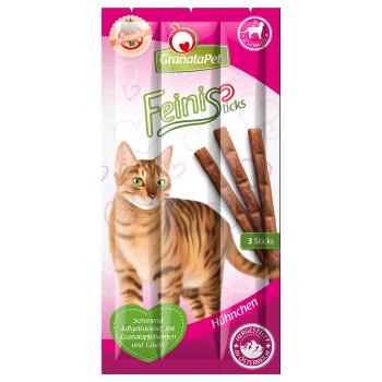 GranataPet Feini Sticks csirke - 3 x 5 g