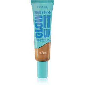 Rimmel Kind & Free Glow It Up ľahký hydratačný make-up odtieň 400 Natural Beige 30 ml
