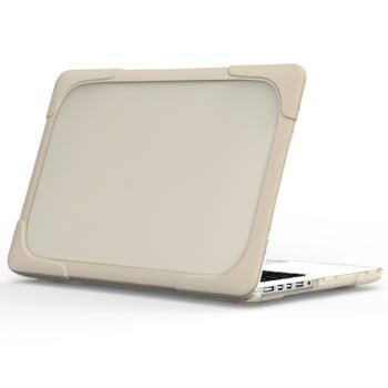 PROTEMIO RUGGED Kryt pre MacBook Pro Retina 13" A1425 / A1502 béžový