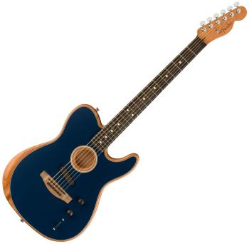 Fender American Acoustasonic Telecaster Steel Blue Elektroakustická gitara