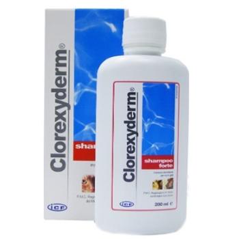 Clorexyderm forte antiseptický šampón pre psy a mačky 200ml