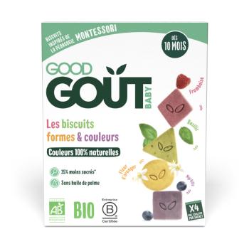 GOOD GOUT BIO Sušienky farby & tvary 80 g