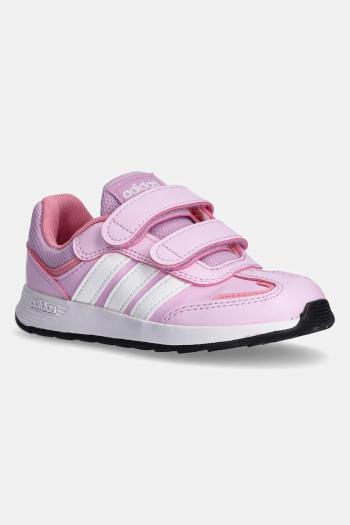 Detské tenisky adidas TENSAUR SWITCH ružová farba, JI1053