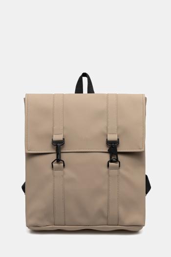 Ruksak Rains 13310 MSN Bag Mini béžová farba, veľký, jednofarebná, 13310