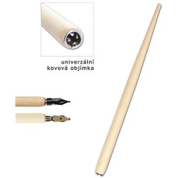 CONCORDE násadka natural, drevená, 17 cm – balenie 6 ks (A101776)