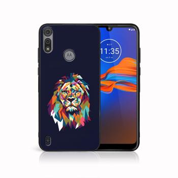 MY ART Silikónový kryt Motorola Moto E6s LION (246)