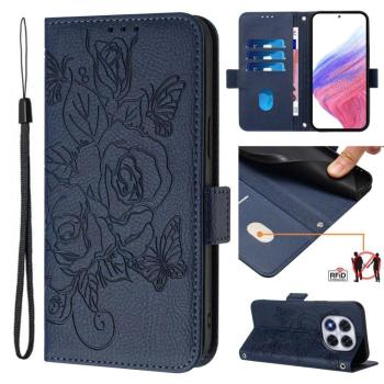 ART MEADOW Peňaženkový obal pre Xiaomi Redmi Note 14 Pro tmavomodrý