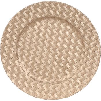 Podložka pod tanier Golden Weaving, 33 cm