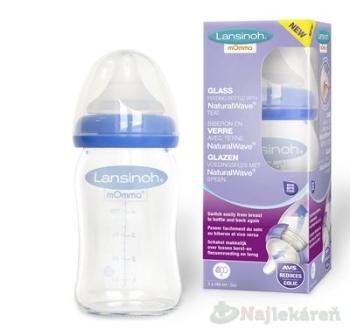 Lansinoh s cumlíkom NaturalWave 160 ml