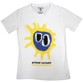 Primal Scream tričko Screamadelica Biela XXL