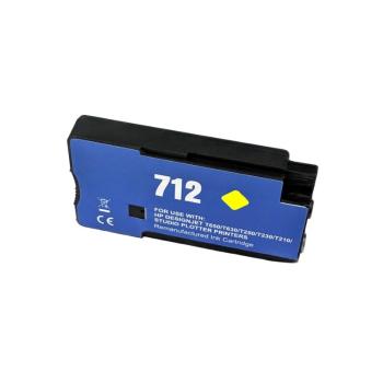 Kompatibilná cartridge pre HP 712 3ED69A žltá (yellow)