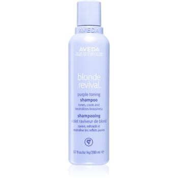 Aveda Blonde Revival™ Purple Toning Shampoo fialový tónovací šampón pre zosvetlené alebo melírované vlasy 200 ml