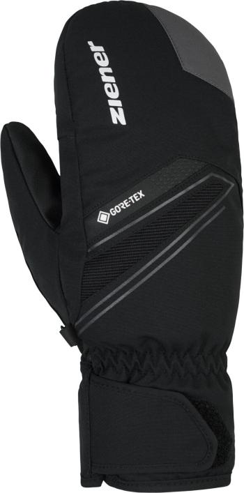 Ziener Gunaro GTX Mitten Black/Magnet 9,5 Lyžiarske rukavice