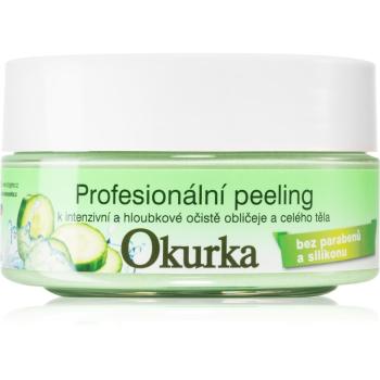 Bione Cosmetics Care hĺbkovo čistiaci peeling uhorka 200 g