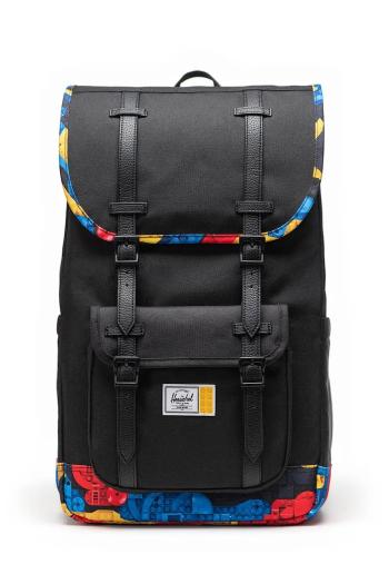 Ruksak Herschel x LEGO® Little America™ viac farieb, malý, vzorovaný, 11608-07028-OS