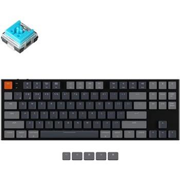 Keychron K1-E2 TKL Ultra-Slim Low Profile Hot-Swappable Optical Blue Switch – US