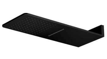 STEINBERG - 390 Hlavová sprcha, 60x25 cm, 2 prúdy, matná čierna 390 5662 S