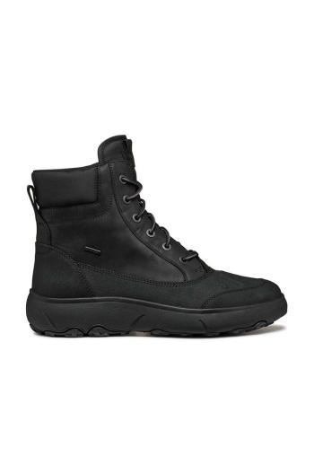 Členkové topánky Geox U NEBULA + GRIP B AB pánske, čierna farba, U46HFC 0FFBC C9999