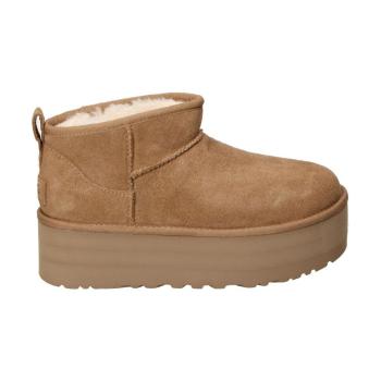 UGG  CLASSIC ULTRA MINI PLATFORM  Čižmičky Hnedá