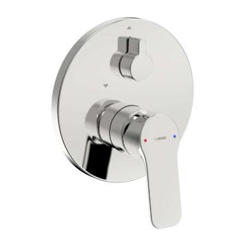 HANSA - Basic Batéria pod omietku, na 2 spotrebiče, chróm 80559003