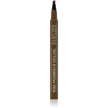 Gabriella Salvete Tattoo Eyebrow Pen fix na obočie odtieň 03 Dark Brown 0,28 g