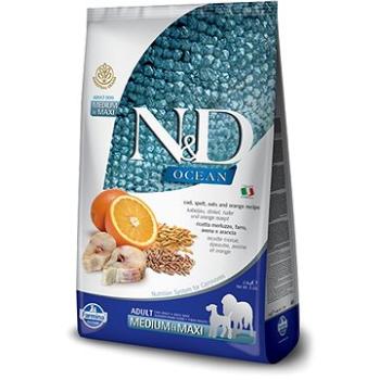 N&D low grain dog adult codfish & orange 12 kg (8010276036636)