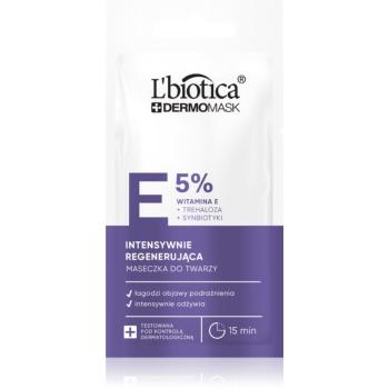 L’biotica DermoMask E 5% intenzívna regeneračná maska na tvár 8 ml