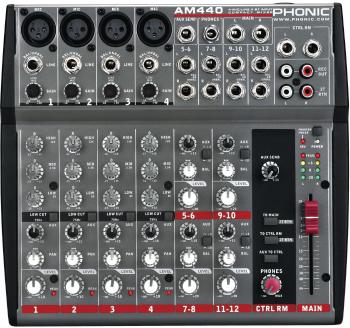 Phonic AM440 Analógový mixpult