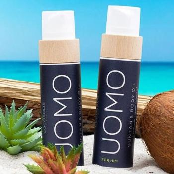 Opaľovací olej UOMO BIO pre mužov COCOSOLIS 110 ml