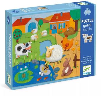 Puzzle Tapintható puzzle - Farm