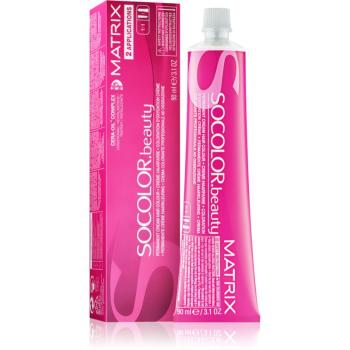 Matrix SoColor Beauty ošetrujúca farba na vlasy odtieň 4Ma Brown Mokka Ash 90 ml