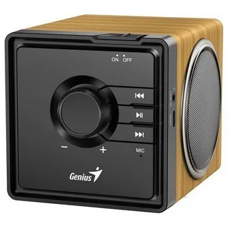 Genius reproduktor SP-916BT, 6W, světlé dřevo, COPILOT