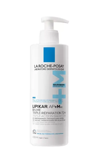 La Roche-Posay Lipikar AP+Max Balm ošetrujúci telový balzam pre veľmi suchú citlivú a atopickú pokožku 400 ml