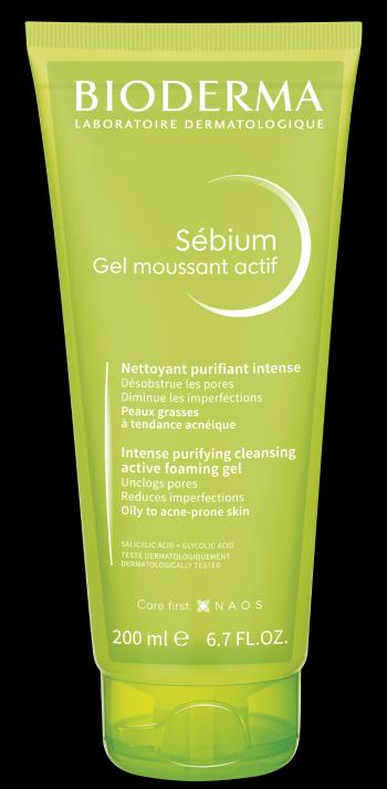 BIODERMA Sébium Gel moussant actif čistiaci gél na mastnú pleť a akné 200 ml