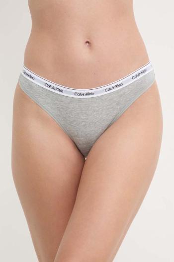 Nohavičky Calvin Klein Underwear šedá farba, 000QD5044E