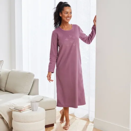 Fleecová nočná košeľa