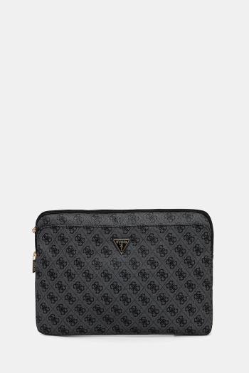 Obal na notebook Guess Sleeve 14" 4G Zipper Pocket Triangle Logo čierna farba, GUCS14ZP4DPTK