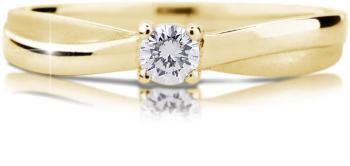 Cutie Jewellery Jemný prsteň so zirkónom Z6817-1906-10-X-1 63 mm