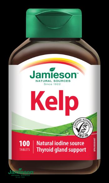 JAMIESON Kelp morské riasy 650 μg 100 tabliet