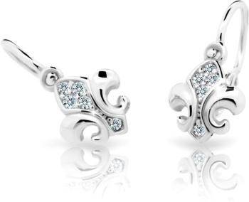 Cutie Jewellery Detské náušnice z bieleho zlata C2219-10-10-X-2