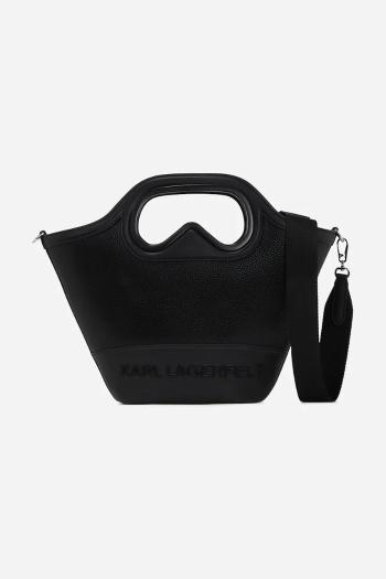 Kabelka Karl Lagerfeld čierna farba, A2W30045