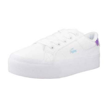 Lacoste  OMENS ZIANE PLATFORM LEA  Módne tenisky Biela