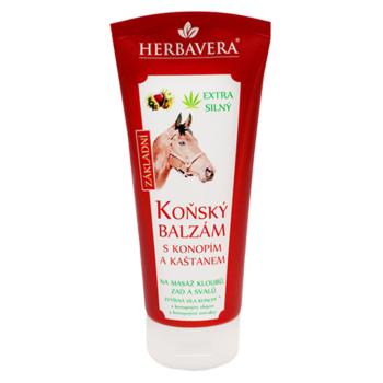 HERBAVERA Konský balzam s kanabisom 200 ml