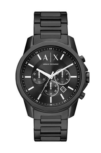 Hodinky Armani Exchange pánske, čierna farba