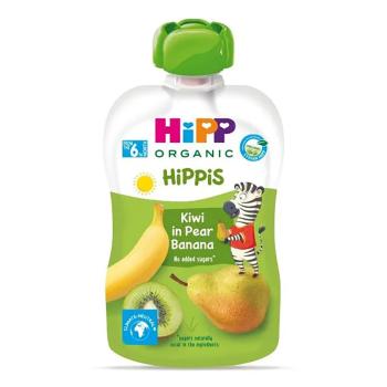 HiPP BIO 100% ovocie Hruška-Banán-Kiwi 100 g