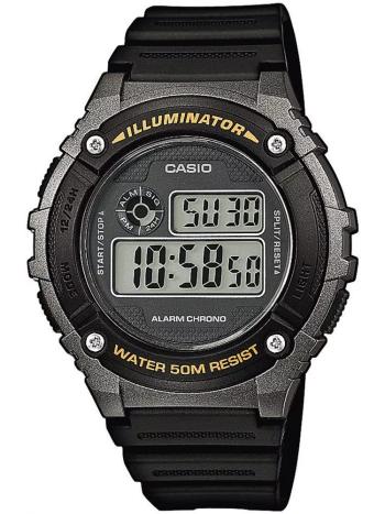 PÁNSKE HODINKY Casio W-216H-1BVDF + KRABIČKA