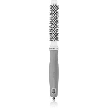 Olivia Garden Expert Shine Wavy Bristles White&Grey kefa na vlasy průměr 15 mm 1 ks