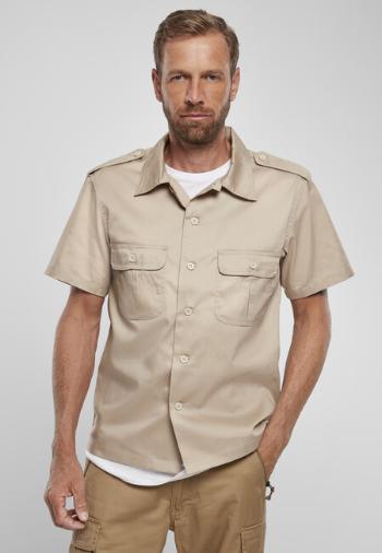 Brandit Short Sleeves US Shirt beige - 7XL