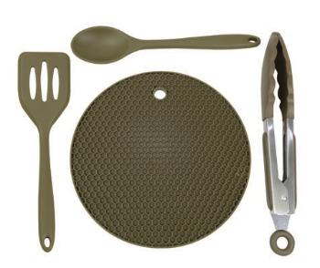 Trakker silikonový kuchynský riad armolife silicone utensil set