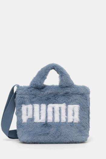 Kabelka Puma Up Faux Fur Mini modrá farba, 91713
